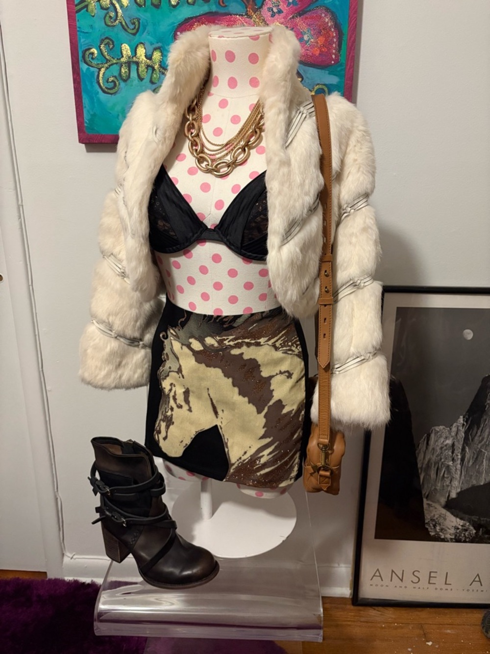 Charlotte Russe Vintage Horse Skirt